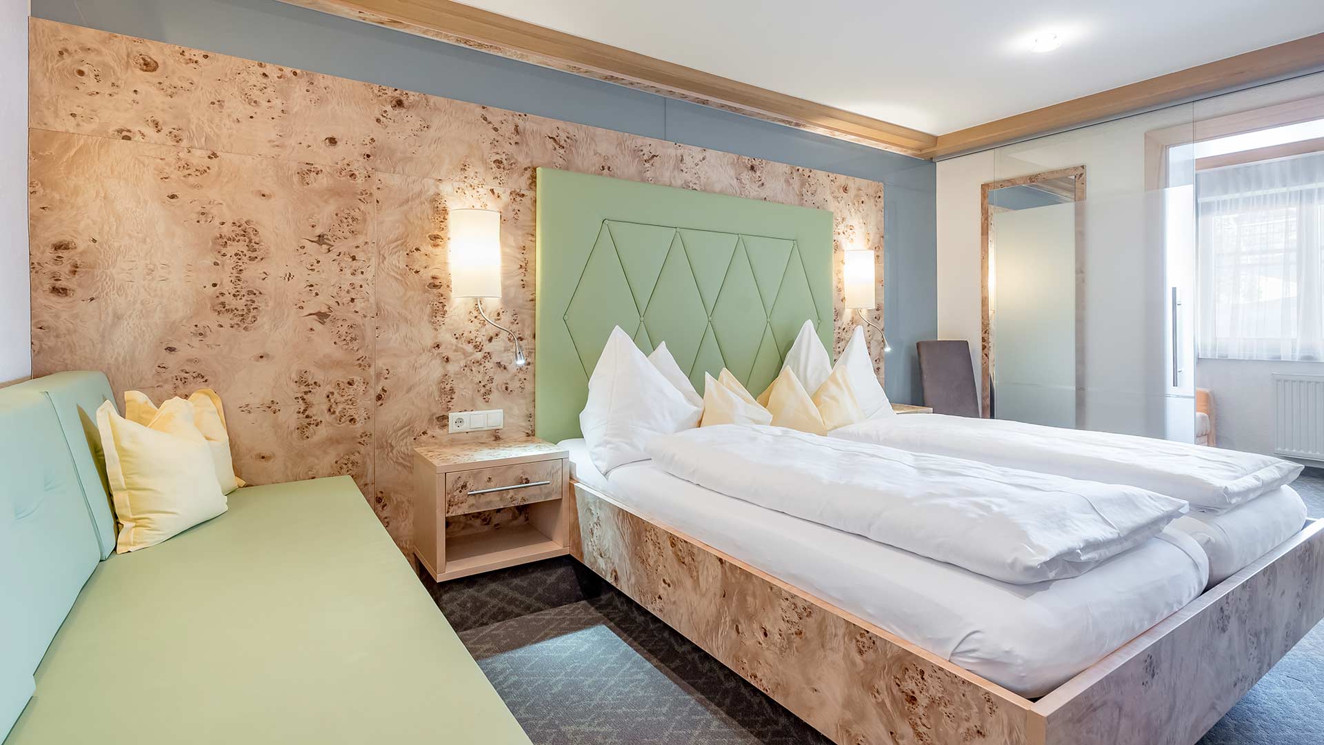 Ideales Familienzimmer für 2 bis maximal 5 Personen