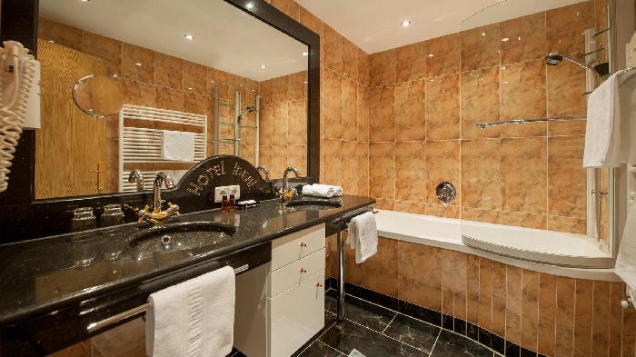 Bath room of the double room de Lux Bath room of the double room de Lux