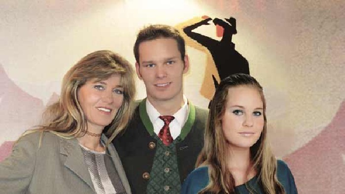 Evi, Sylvia und Armin Riml