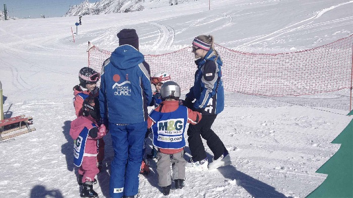 Ski school area for kids - ski school Hochgurgl at Krumpwasserlift Ski school area for kids - ski school Hochgurgl at Krumpwasserlift